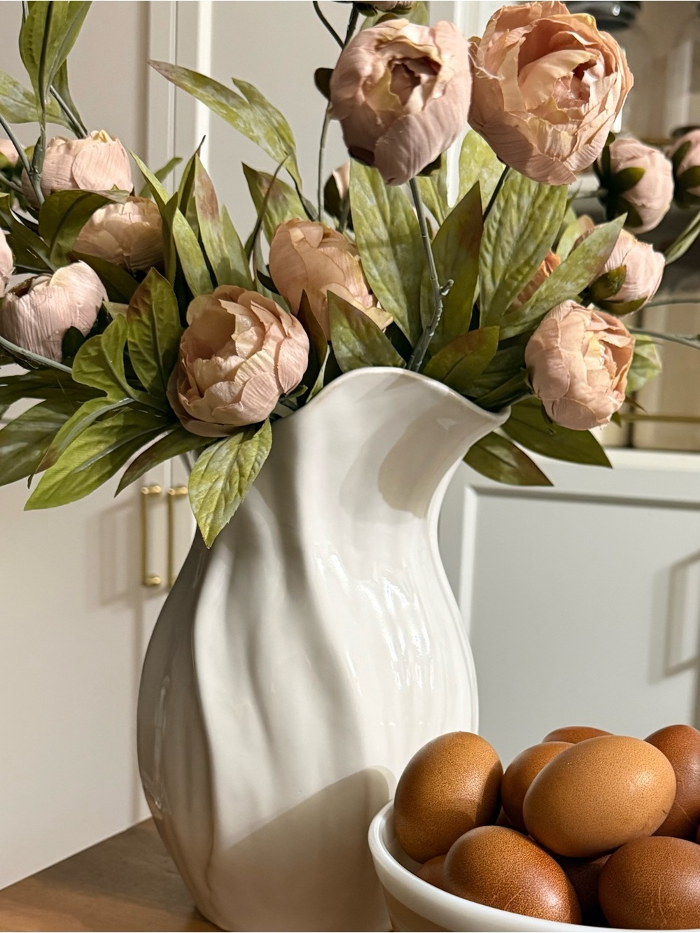 Ashland Peony Stems - Set of 16 - NO VASE